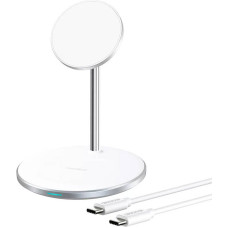 Choetech Wireless charger Choetech T581-F with stand (white)