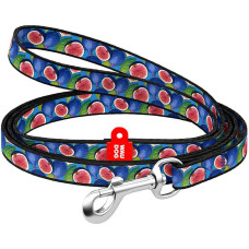 Waudog nylon dog leash 20 mm wide, 122 cm long 