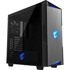 Gigabyte Case|GIGABYTE|AORUS C300 GLASS|MidiTower|Not included|ATX|MicroATX|MiniITX|Colour Black|GB-AC300G