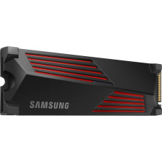 Samsung SSD|SAMSUNG|990 PRO with Heatsink|1TB|M.2|PCIE|NVMe|MLC|Write speed 6900 MBytes/sec|Read speed 7450 MBytes/sec|2.3mm|TBW 600 TB|MTBF 1500000 hours|MZ-V9P1T0CW