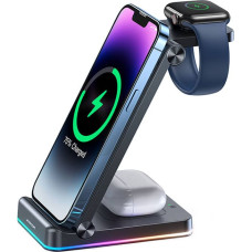 Joyroom 3in1 Wireless Charging Station Joyroom JR-WQN01 (black)