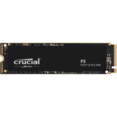 Crucial SSD|CRUCIAL|P3|2TB|M.2|PCIE|NVMe|3D NAND|Write speed 3000 MBytes/sec|Read speed 3500 MBytes/sec|TBW 440 TB|CT2000P3SSD8