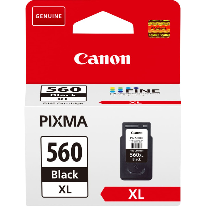 Canon PG-560XL tintes kārtridžs 1 pcs Oriģināls Augsta (XL) produktivitāte Melns