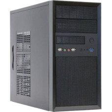 Chieftec Case|CHIEFTEC|MiniTower|MicroATX|Colour Black|CT-01B-OP