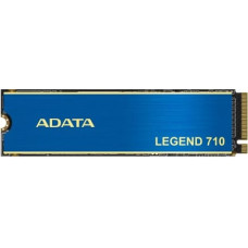 Adata SSD|ADATA|LEGEND 710|512GB|M.2|PCIE|NVMe|3D NAND|Write speed 1000 MBytes/sec|Read speed 2400 MBytes/sec|TBW 130 TB|MTBF 1500000 hours|ALEG-710-512GCS