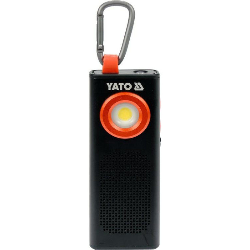 Yato LATARKA ROBOCZA 500LM, 2000MAH, GŁOŚNIK