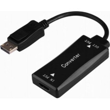 Gembird I/O ADAPTER HDMI TO DP/BLACK A-HDMIF30-DPM-01 GEMBIRD