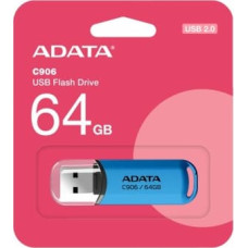 Adata MEMORY DRIVE FLASH USB2 64GB/BLUE AC906-64G-RWB A-DATA