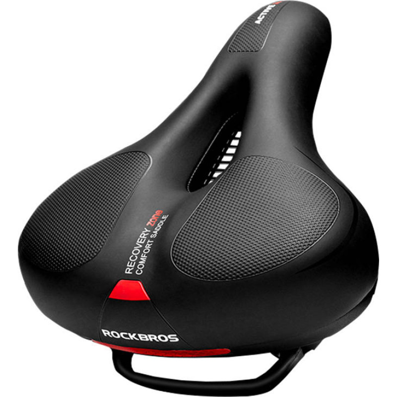 Rockbros Bicycle saddle Rockbros AQ-6090R (Black-Red)