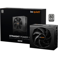 Be Quiet! Power Supply|BE QUIET|850 Watts|Peak Power 920 Watts|Efficiency 80 PLUS PLATINIUM|PFC Active|MTBF 10000 hours|BN337