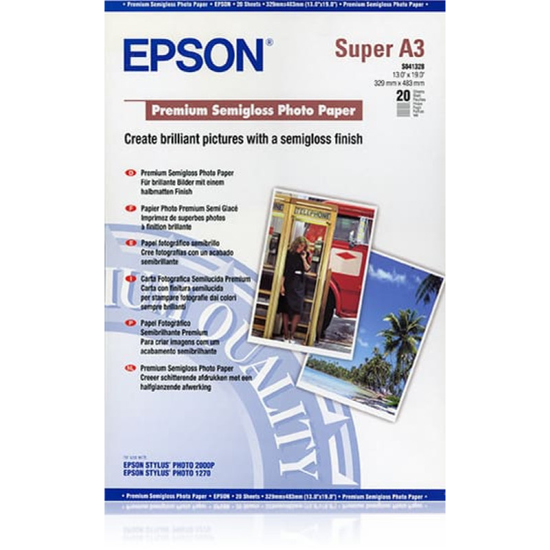 Epson Premium, DIN A3+, 250g/m²