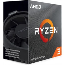 AMD CPU|AMD|Desktop|Ryzen 3|4100|Renoir|3800 MHz|Cores 4|2MB|Socket SAM4|65 Watts|BOX|100-100000510BOX