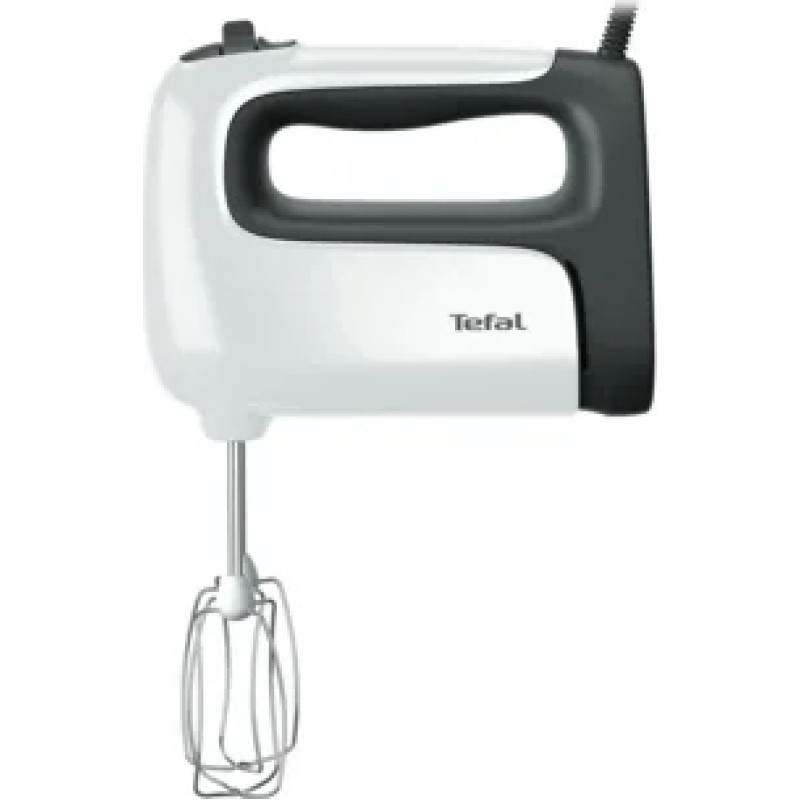 Tefal Hand Mixer PrepMix+ HT460138, White/Black