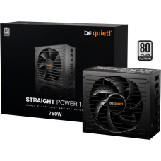 Be Quiet! Power Supply|BE QUIET|750 Watts|Peak Power 820 Watts|Efficiency 80 PLUS PLATINIUM|PFC Active|MTBF 100000 hours|BN336