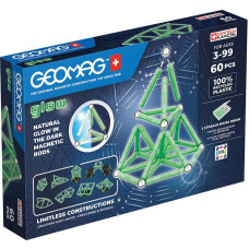 Geomag Glow Recycled Magnetic Blocks 60 pieces GEOMAG GEO-338