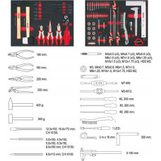 Yato Darbnīcas skapis + 211 darbarīki. INSTRUMENTI 55290