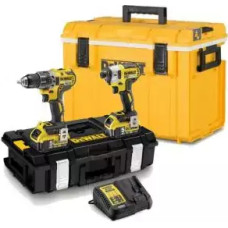 Dewalt .ZESTAW COMBO 18V DCD796+DCF887 2x5,0Ah TOUGH SYSTEM DCK266P2C + LODÓWKA