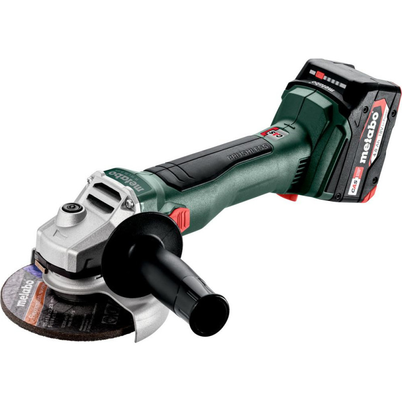 Metabo .SZLIFIERKA KĄT.W 18 L BL 9-125 2x4,0Ah METABOX