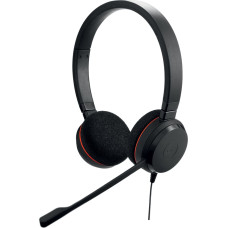 Jabra Evolve 20 MS Stereo Austiņas Vadu Birojs / zvanu centrs USB Type-A Melns