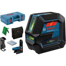 Bosch LASER KRZYŻOWY GCL 2-50 G ZIELONY +UCHWYT RM 10 +ZACISK DK 10 WALIZKA