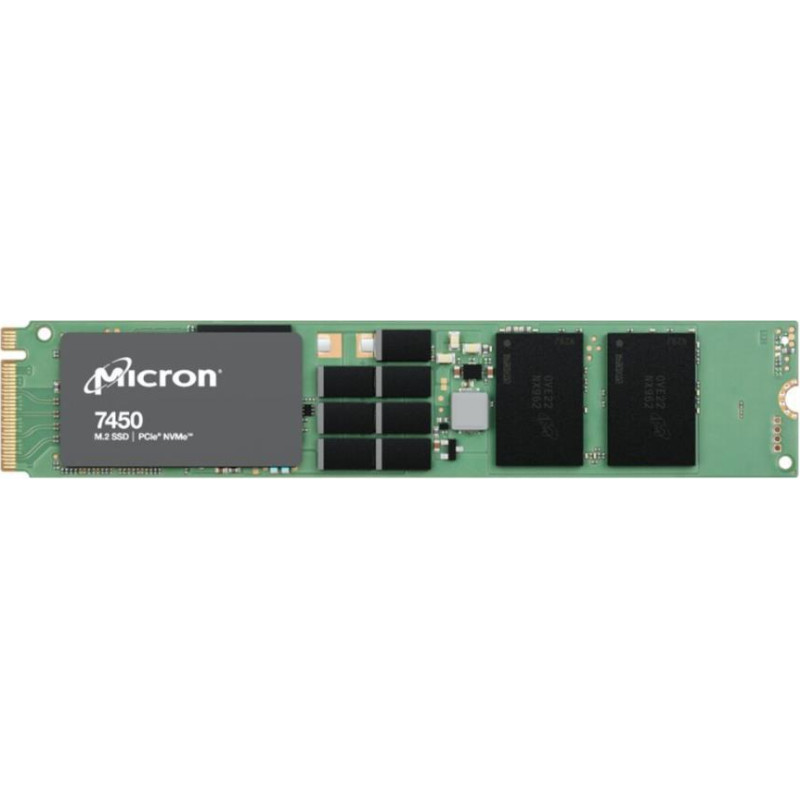 Micron SSD|MICRON|7450 PRO|3.84TB|M.2|NVMe|3D NAND|Write speed 2500 MBytes/sec|Read speed 5000 MBytes/sec|TBW 7300 TB|MTBF 2000000 hours|MTFDKBG3T8TFR-1BC1ZABYYR