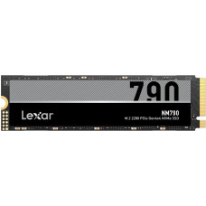 Lexar SSD|LEXAR|NM790|4TB|M.2|PCIe Gen4|NVMe|Write speed 6500 MBytes/sec|Read speed 7400 MBytes/sec|2.45mm|TBW 3000 TB|MTBF 1500000 hours|LNM790X004T-RNNNG