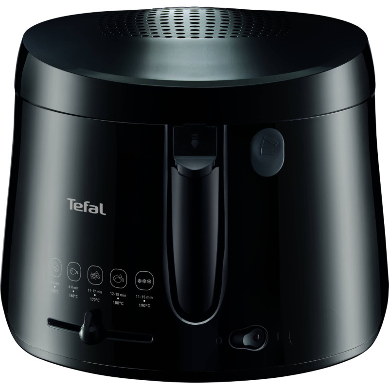 Tefal FF107810 taukvāres katls Viens 2 L Atsevišķs 1900 W Dziļš taukvāris Melns