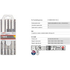 Bosch WIERTŁO SDS PLUS-5X KPL. 5szt. 6/6/8/8/10x160mm