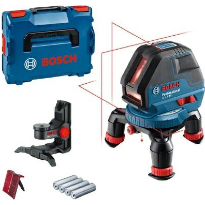 Bosch LASER KRZYŻOWY GLL 3-50 P +UCHWYT BM 1 LB