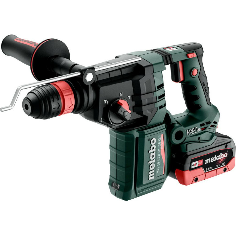 Metabo MŁOT KH 18 LTX BL 28 Q 2x5,5Ah LiHD METABOX 165