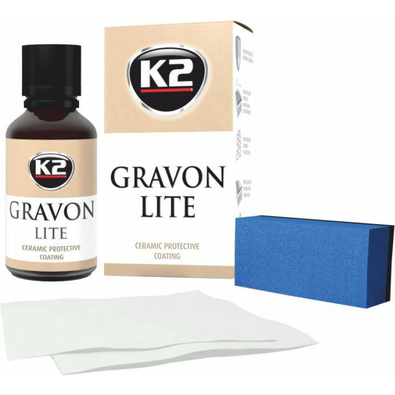 K2 CERAMICZNA POWŁOKA ZABEZPIECZAJĄCA LAKIER GRAVON LITE 30 ML