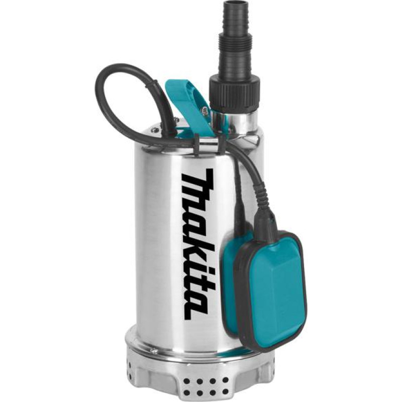 Makita TĪRO ŪDENS PUMPĀJS AR Peldētāju 1100W 250 l/min INOX PF1100