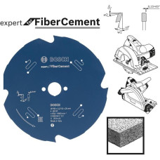 Bosch FIBER CEMENT EXPERT ripzāģa asmens 165x20mm 4 ZOBRIŅI