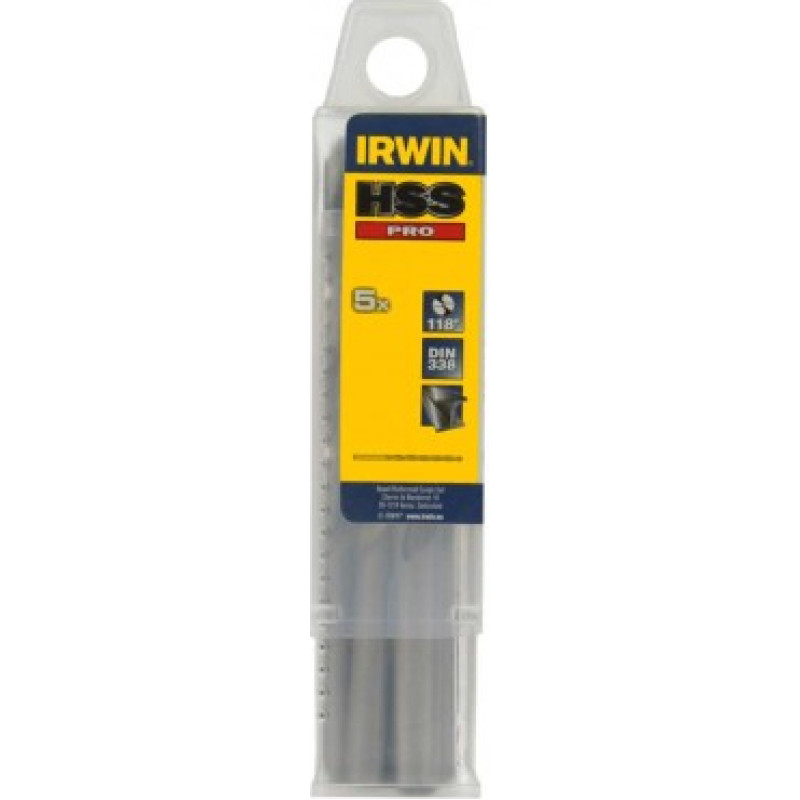 Irwin WIERTŁO METAL HSS DIN-338 10,0mm (5szt.)