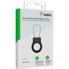 Belkin Secure Holder Wire Loop Apple AirTag, black MSC009btBK