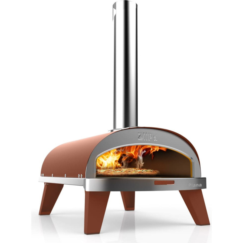 Ziipa Piana Pellet Pizza Oven Terracotta