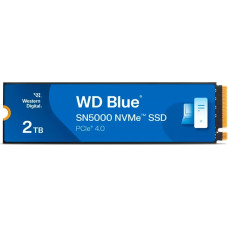 Western Digital SSD|WESTERN DIGITAL|Blue SN5000|2TB|M.2|PCIe Gen4|NVMe|Write speed 4850 MBytes/sec|Read speed 5150 MBytes/sec|2.38mm|TBW 900 TB|WDS200T4B0E