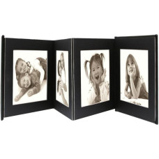 Deknudt Leporello black 8x13x18 8 photos              A66DC2 8PH