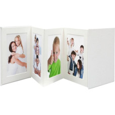 Deknudt Leporello white 8x13x18 8 photos              A66DC1 8PH