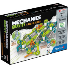 Geomag Mechanics Gravity Loops & Turns magnetic bricks 130 pieces GEOMAG GEO-763