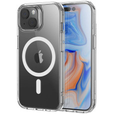 ESR Classic Hybrid (HaloLock) Case for iPhone 15 (transparent)