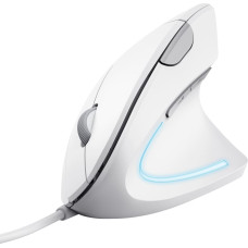 Trust MOUSE USB OPTICAL VERTO/ERGONOMIC WHITE 25133 TRUST