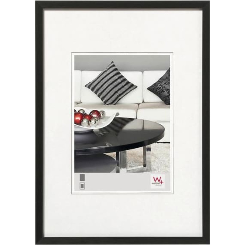 Walther Chair DIN A3     29,7x42 Aluminum black AJ342B