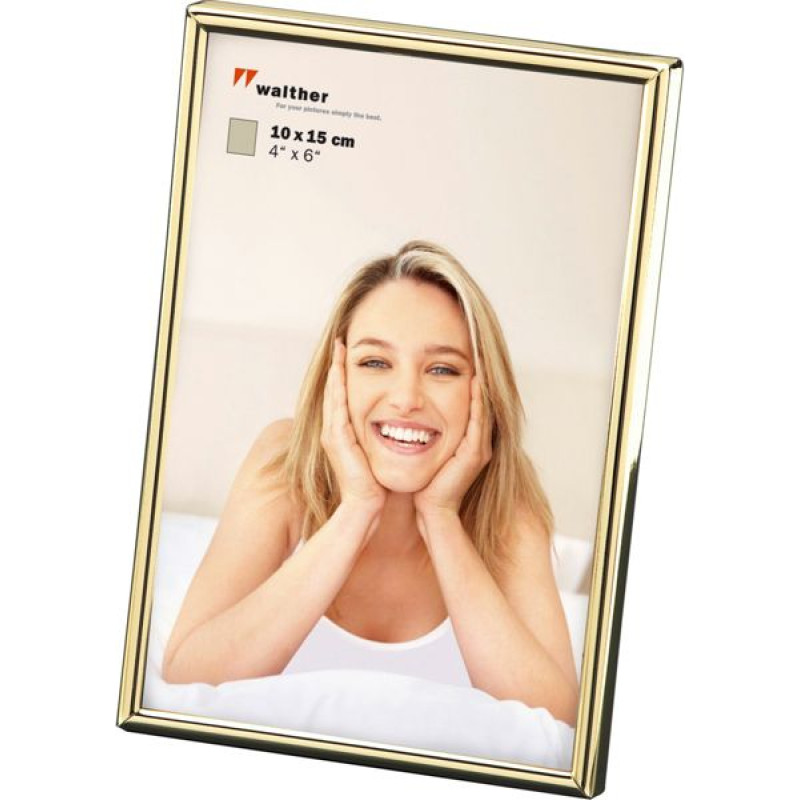 Walther Chloe gold         10x15 Portrait Frame       WD015G