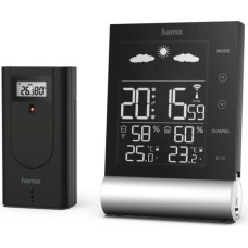 Hama Weather Station Black Line black 186417