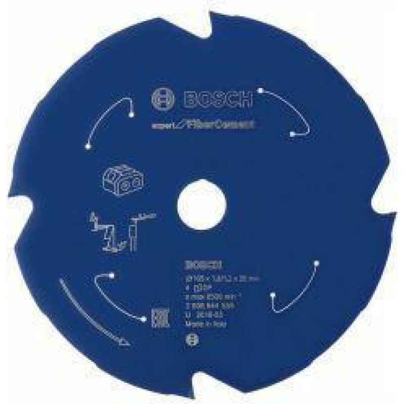 Bosch PIŁA TARCZOWA FIBER CEMENT EXPERT 160x20mm 4-ZĘBY