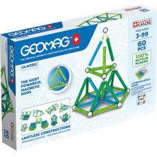 Geomag Classic Recycled magnetic blocks 60 elements GEOMAG GEO-272