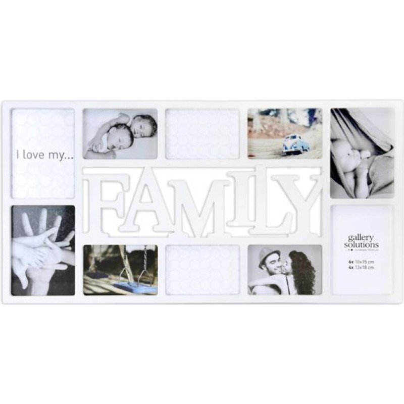 Nielsen Design Nielsen Family Collage white Resin Gallery 8999331