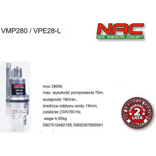 NAC 280W VPE28-L DIAFRAGMAS SŪKNIS