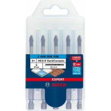 Bosch WIERTŁO HEX-9 HARD CERAMIC ZESTAW 5szt. (5x5mm) EXPERT